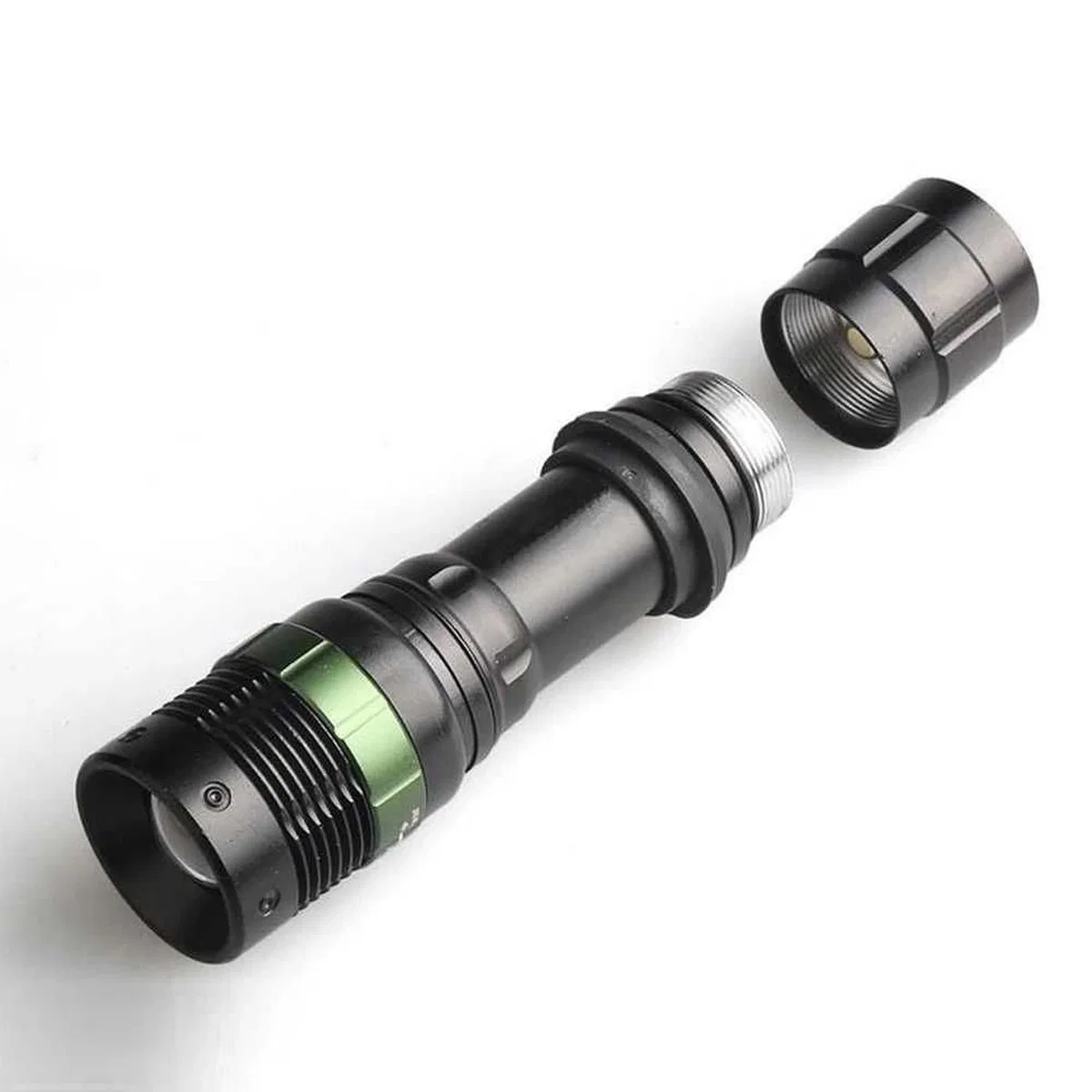 Black Wt-037-şarjlı Zoomlu Acil Durum Feneri görsel 3
