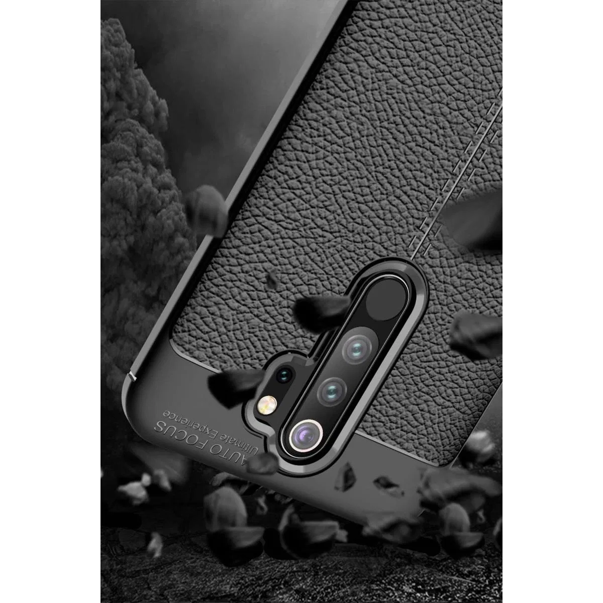 Xiaomi Redmi Note 8 Pro Kılıf Auto Focus Kapak - Lacivert görsel 4