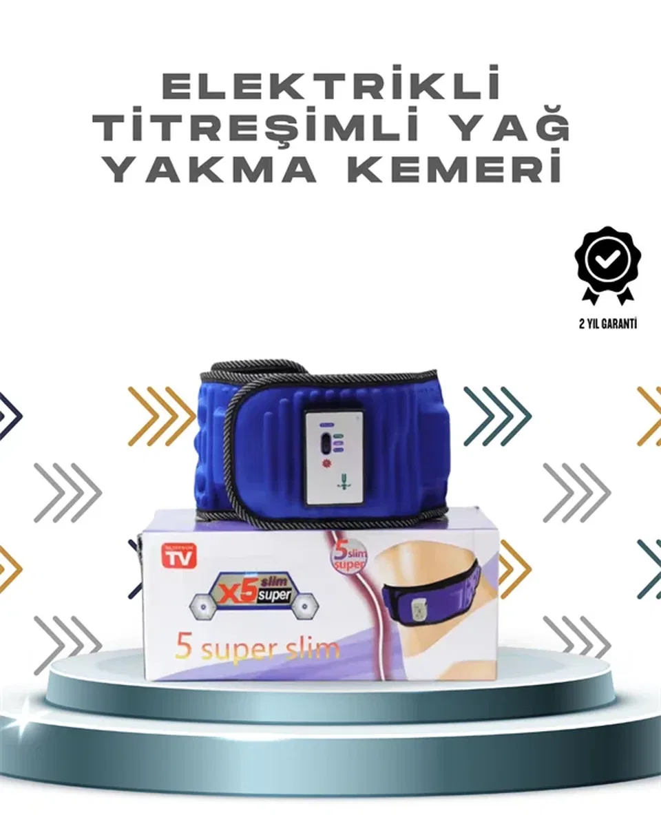 5 Motorlu Manyetik Masaj Kemeri – Bel, Kalça ve Bacak İçin Zayıflama görsel 2