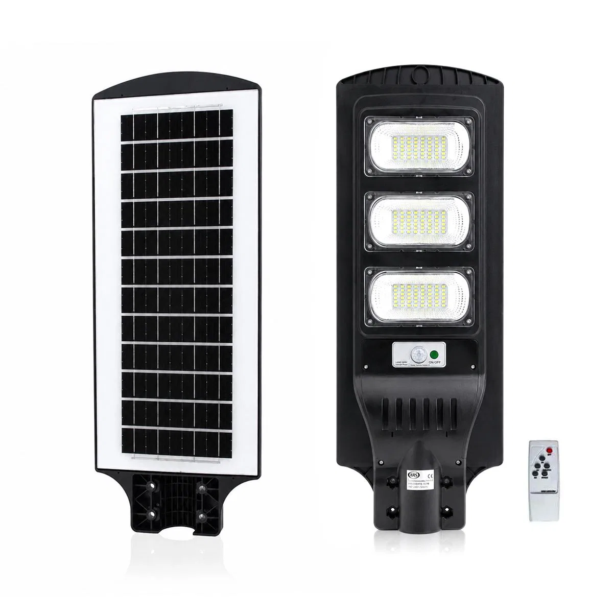 300W 6500K Solar Sokak Lambası Sensörlü görsel 2