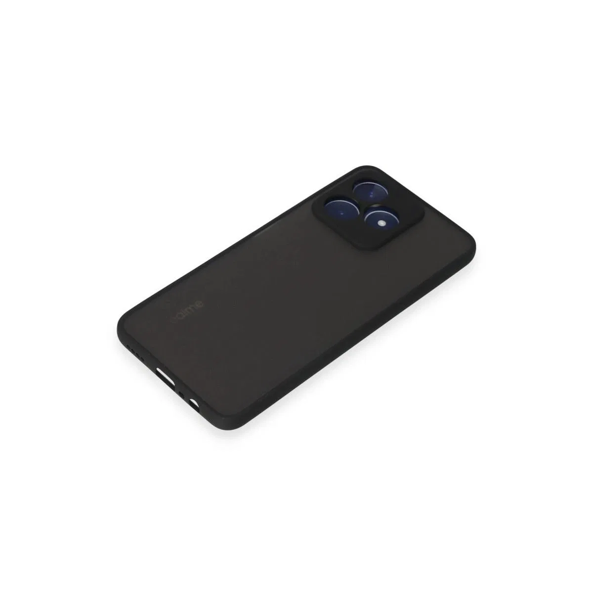 Realme C53 Kılıf Montreal Silikon Kapak - Siyah görsel 4