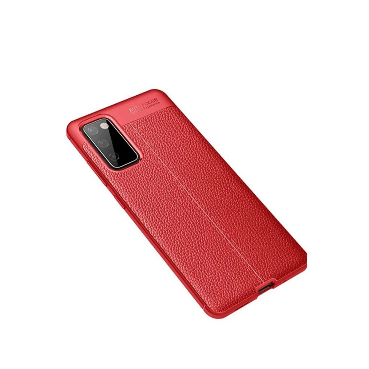 Samsung Galaxy S20 Fe Kılıf Auto Focus Kapak - Kırmızı görsel 2