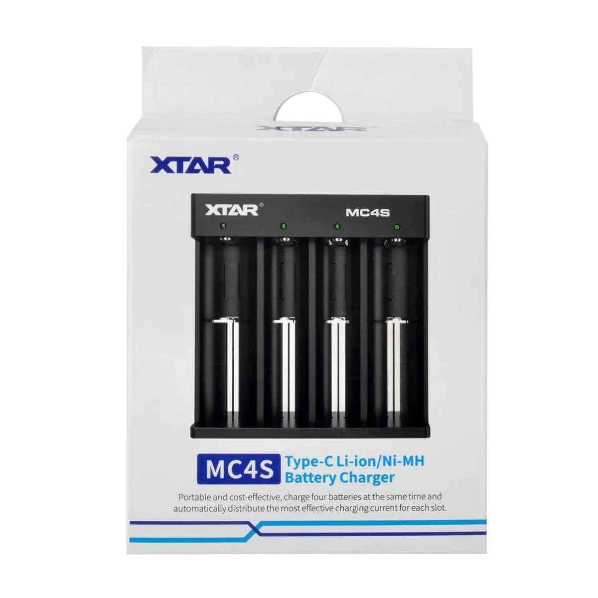 Xtar Mc4s Dörtlü Li-ion / Nı-cd / Nı-mh Pil Şarj Cihazı görsel 2