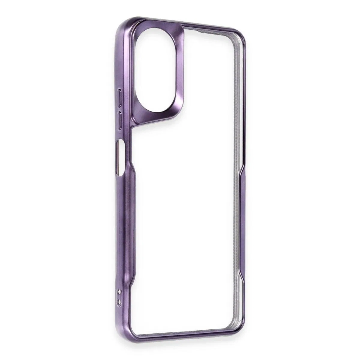 Realme 12 Lite Kılıf Boyi Silikon Kapak - Derin Mor görsel 2