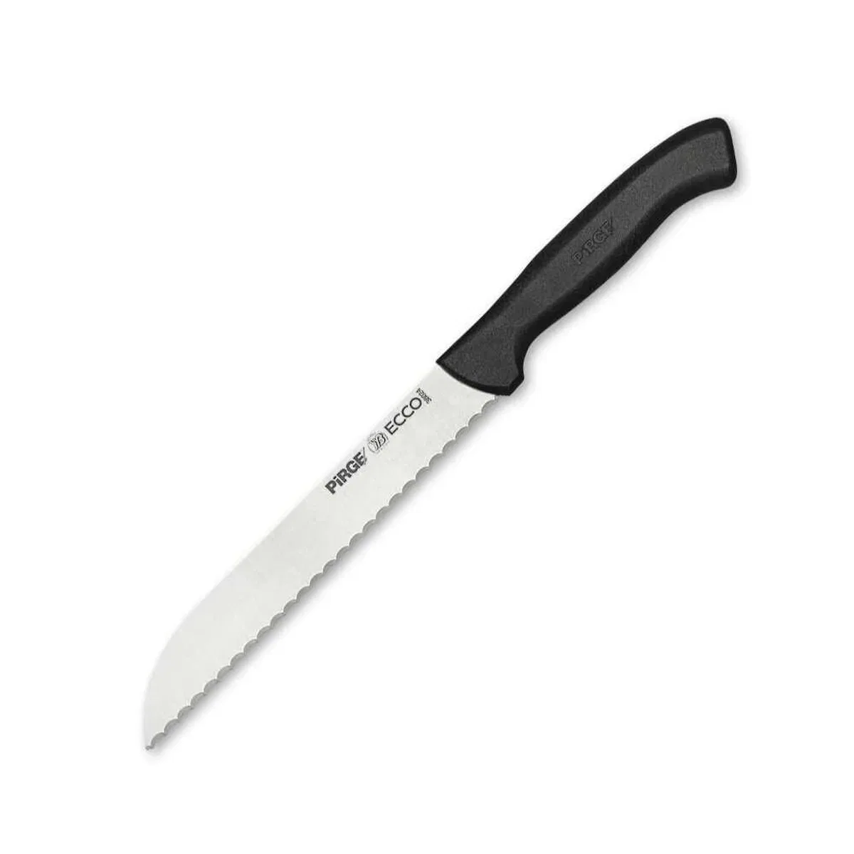 38024 Ecco Pro Ekmek Bıçağı 17, 5 Cm - Siyah