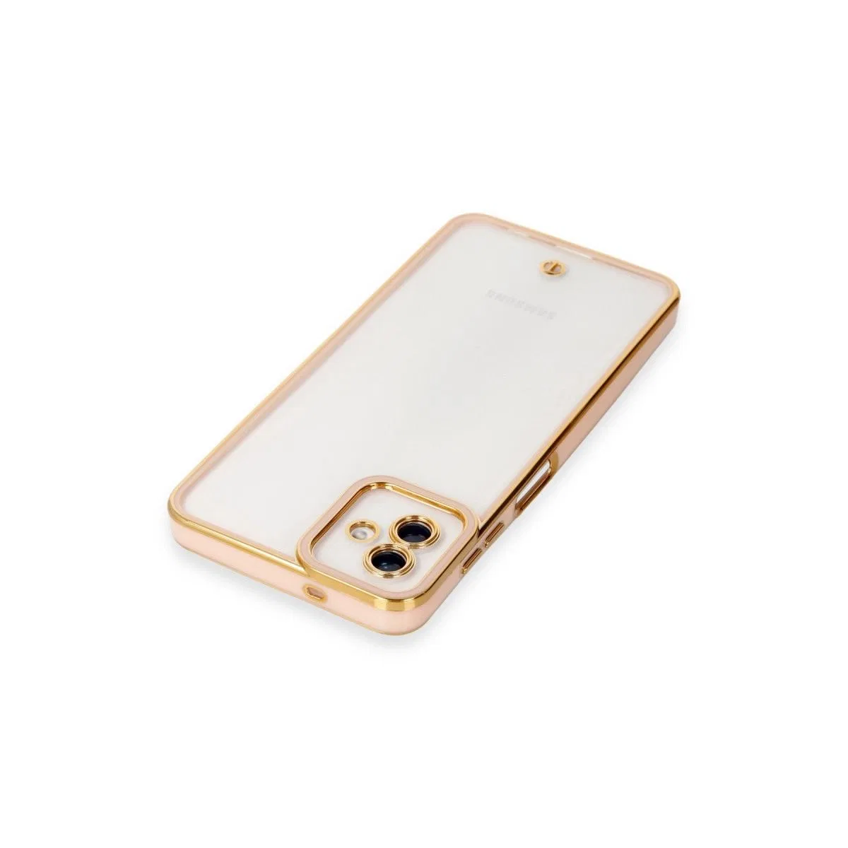 Samsung Galaxy A04 Kılıf Liva Lens Silikon - Rose görsel 4
