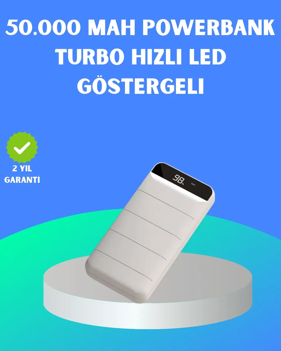 22. 5W PD Destekli Taşınabilir Şarj Cihazı Çoklu Çıkışlı Model Powerbank