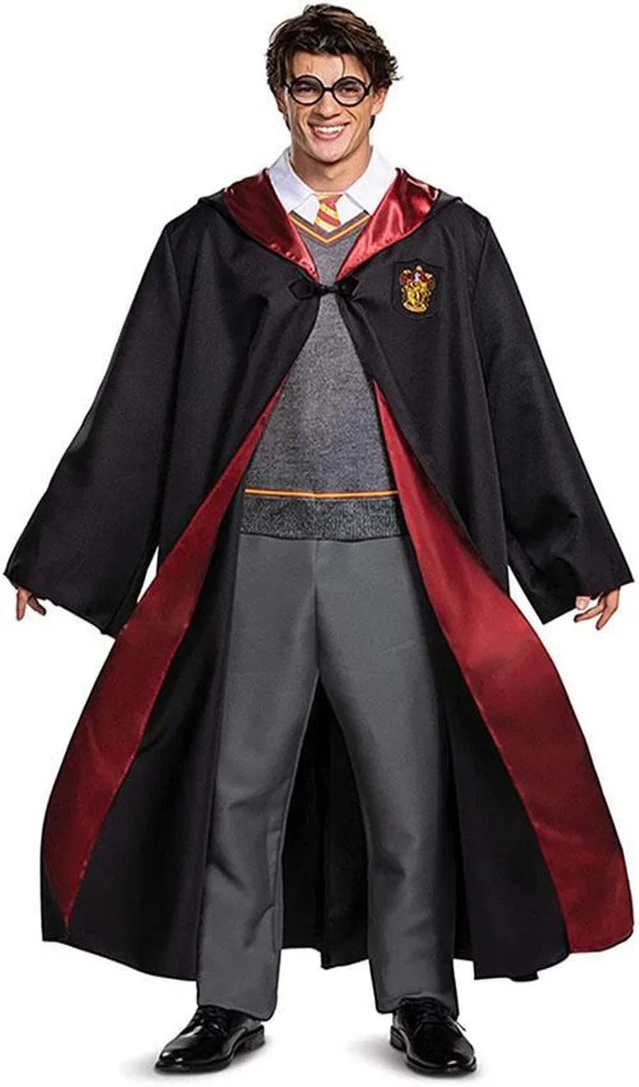Harry Potter Gryffindor Cübbe Çocuk Boy - Harry Potter Kostümü 9-10 Yaş görsel 2