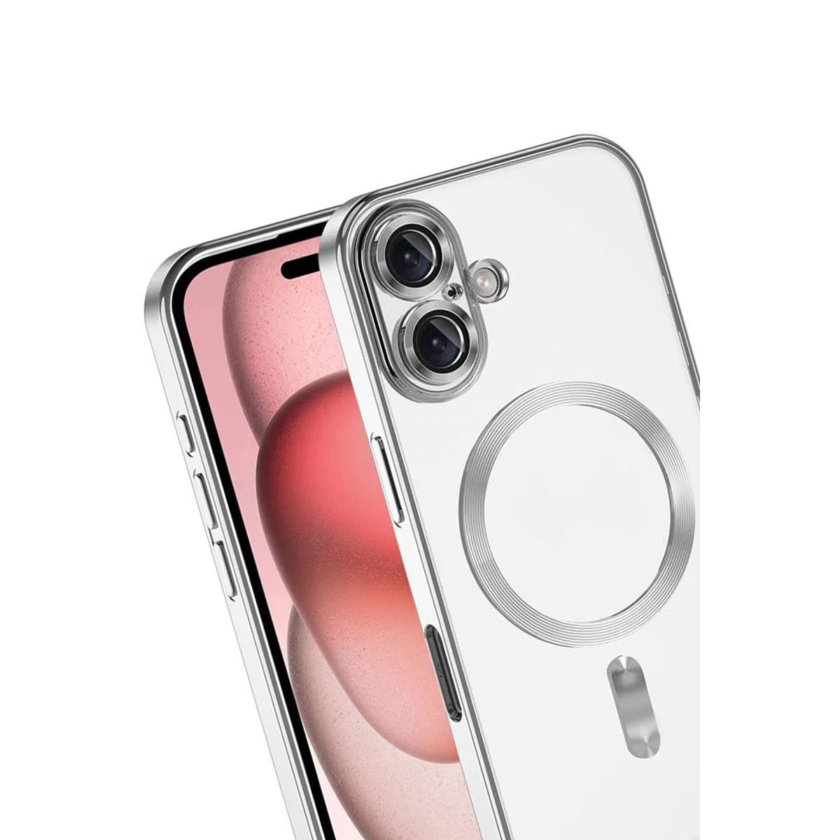 Apple İphone 17 Kross Magneticsafe Kapak - Gümüş görsel 3