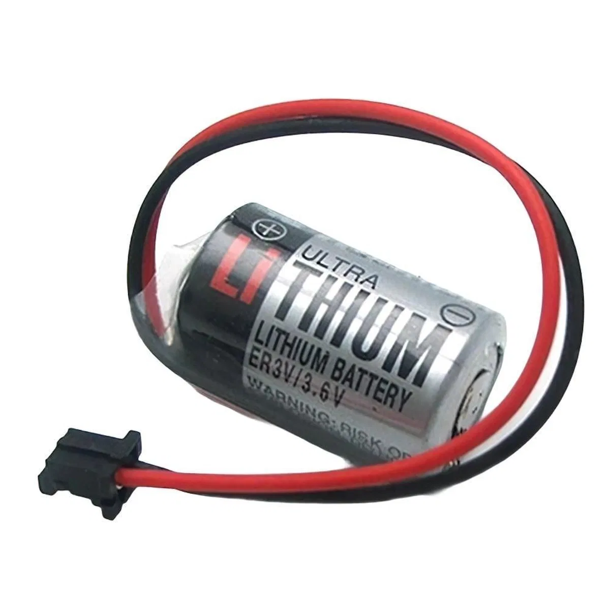 Toshiba Er3v 3. 6v 1/2aa Size Lithium Pil - Siyah Soket
