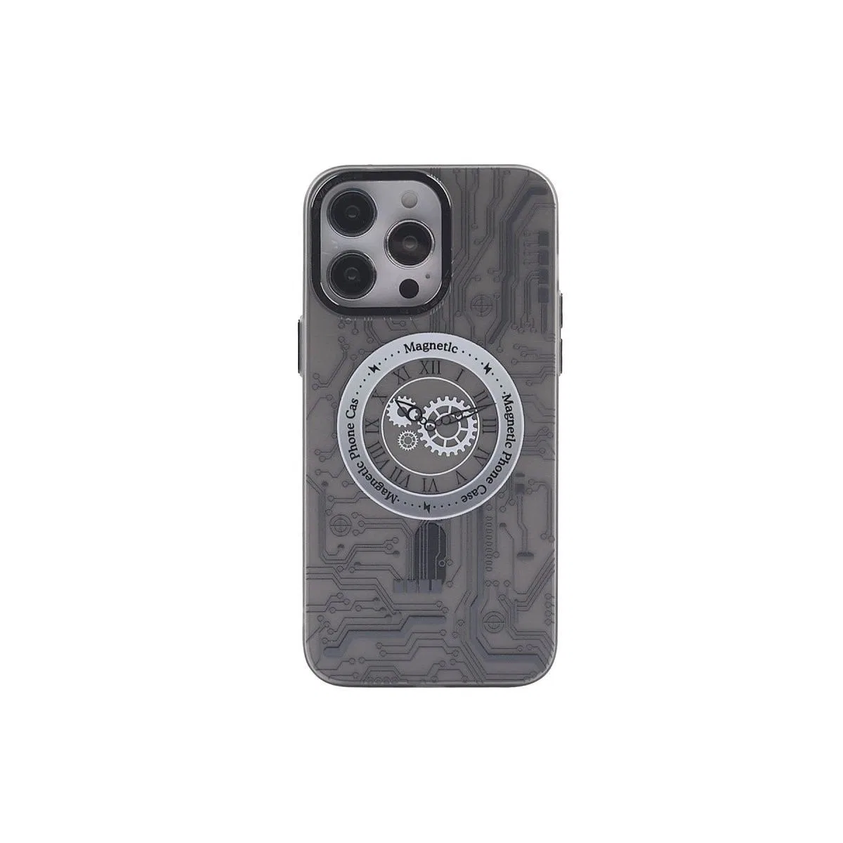 Apple İphone 14 Pro Max Kılıf Apollo Magneticsafe Desenli Kapak - Apollo Siyah - 1 görsel 3
