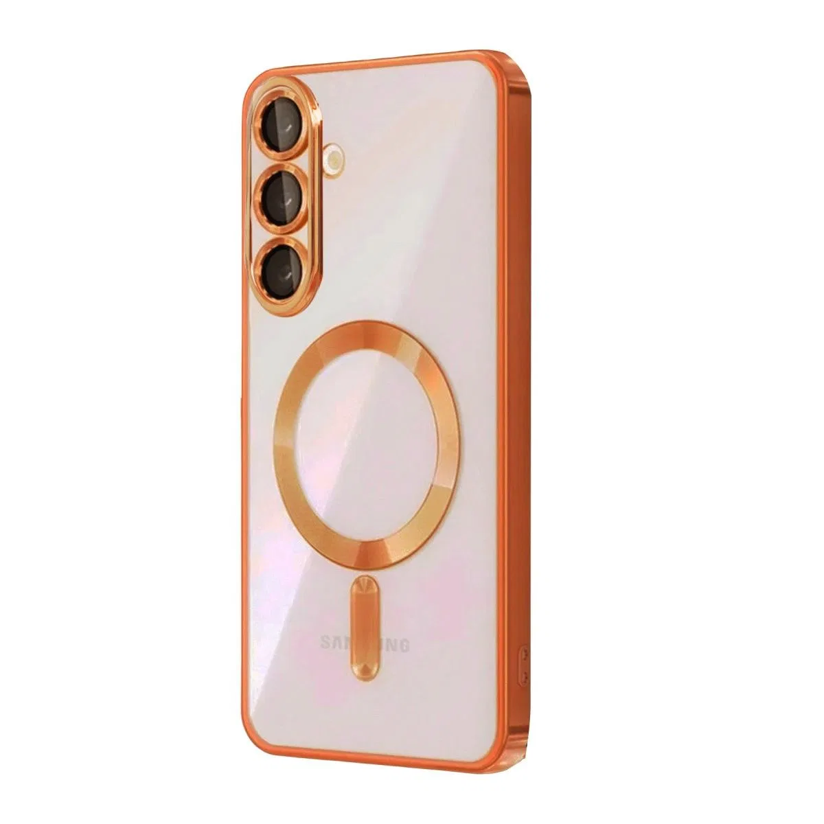 Samsung Galaxy A37 5g Kross Magneticsafe Kapak - Turuncu görsel 3