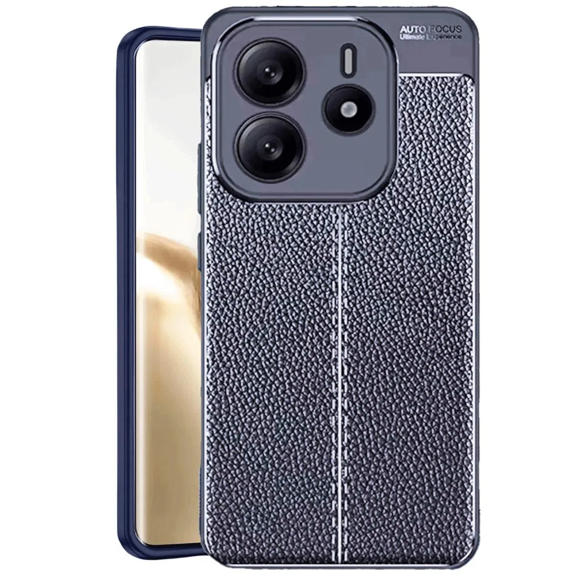 Xiaomi Redmi Note 14 4g Kılıf Auto Focus Kapak - Lacivert görsel 2