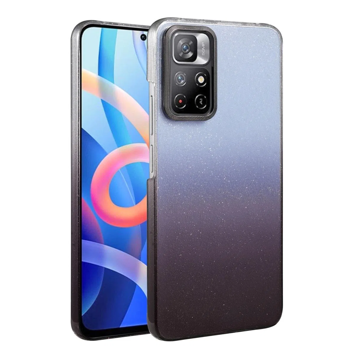Xiaomi Redmi Note 11 Pro Glossy Kapak - Siyah