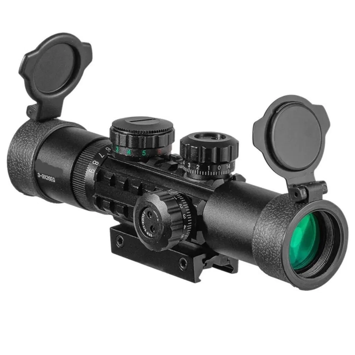 C39x26eg Raylı Çift Işıklı Dürbünü 11mm/22mm görsel 4