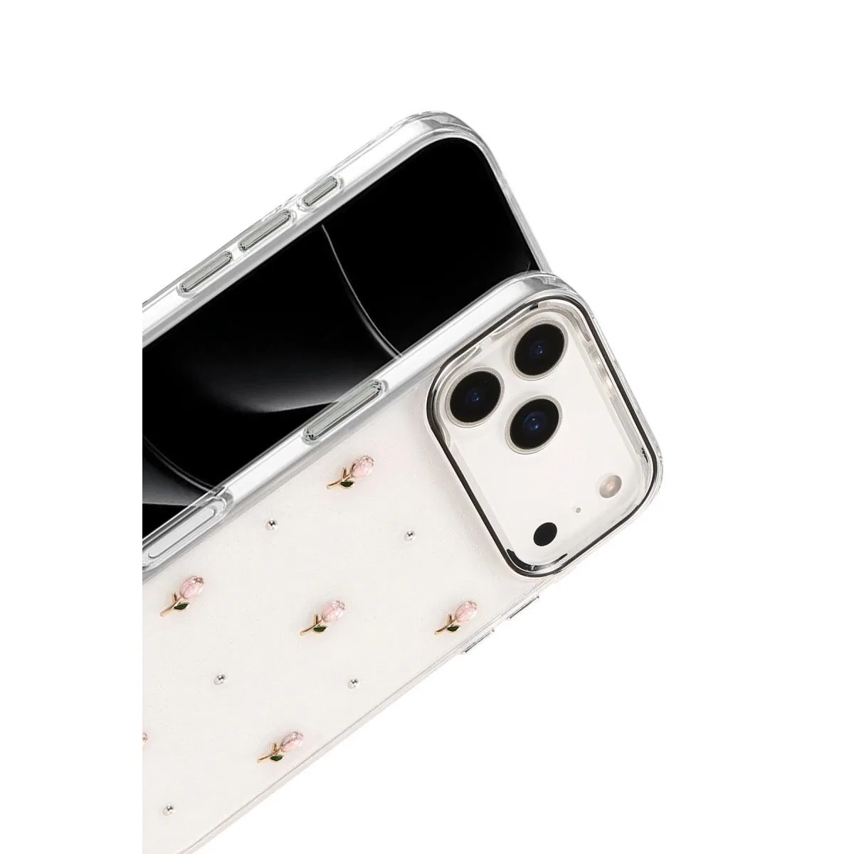 Apple İphone 17 Pro Fiyonk Desenli Kapak - Desen 6 görsel 3