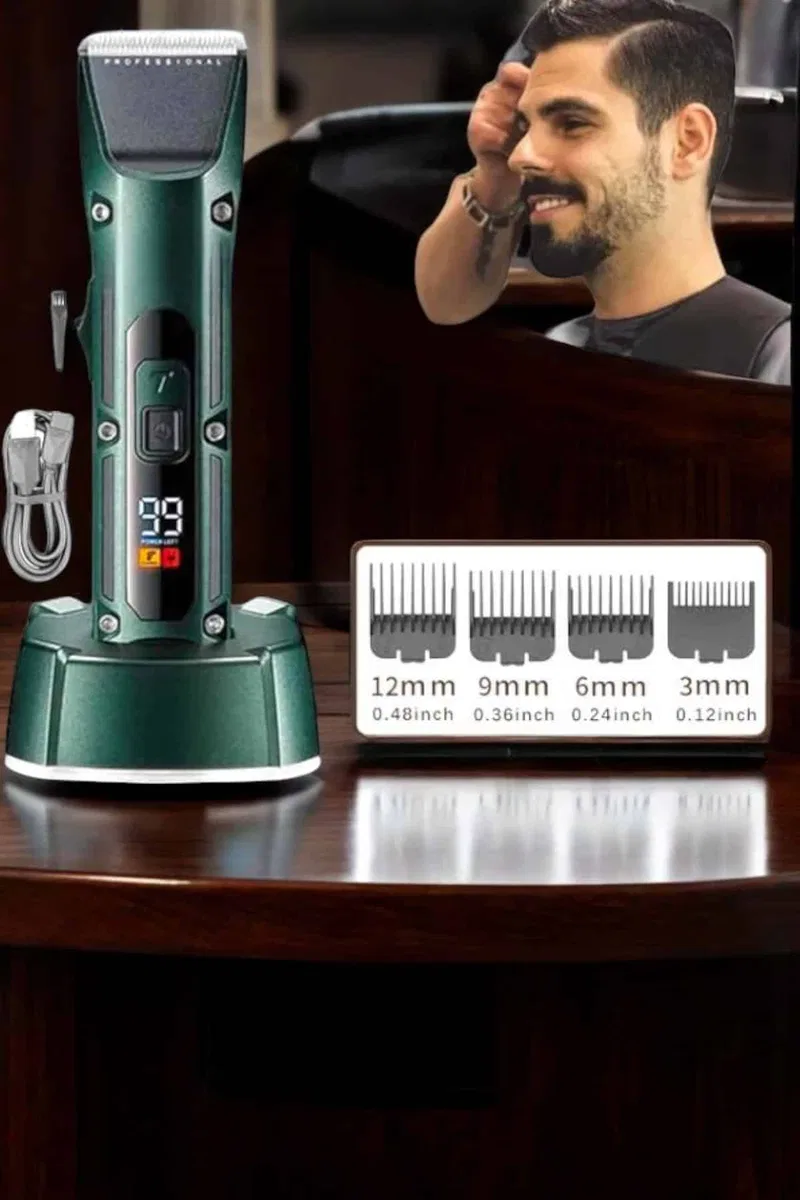 Tıraş Makinesi Uzun Pil Ömrü Şarjlı Günlük Tıraş Makinesi görsel 2