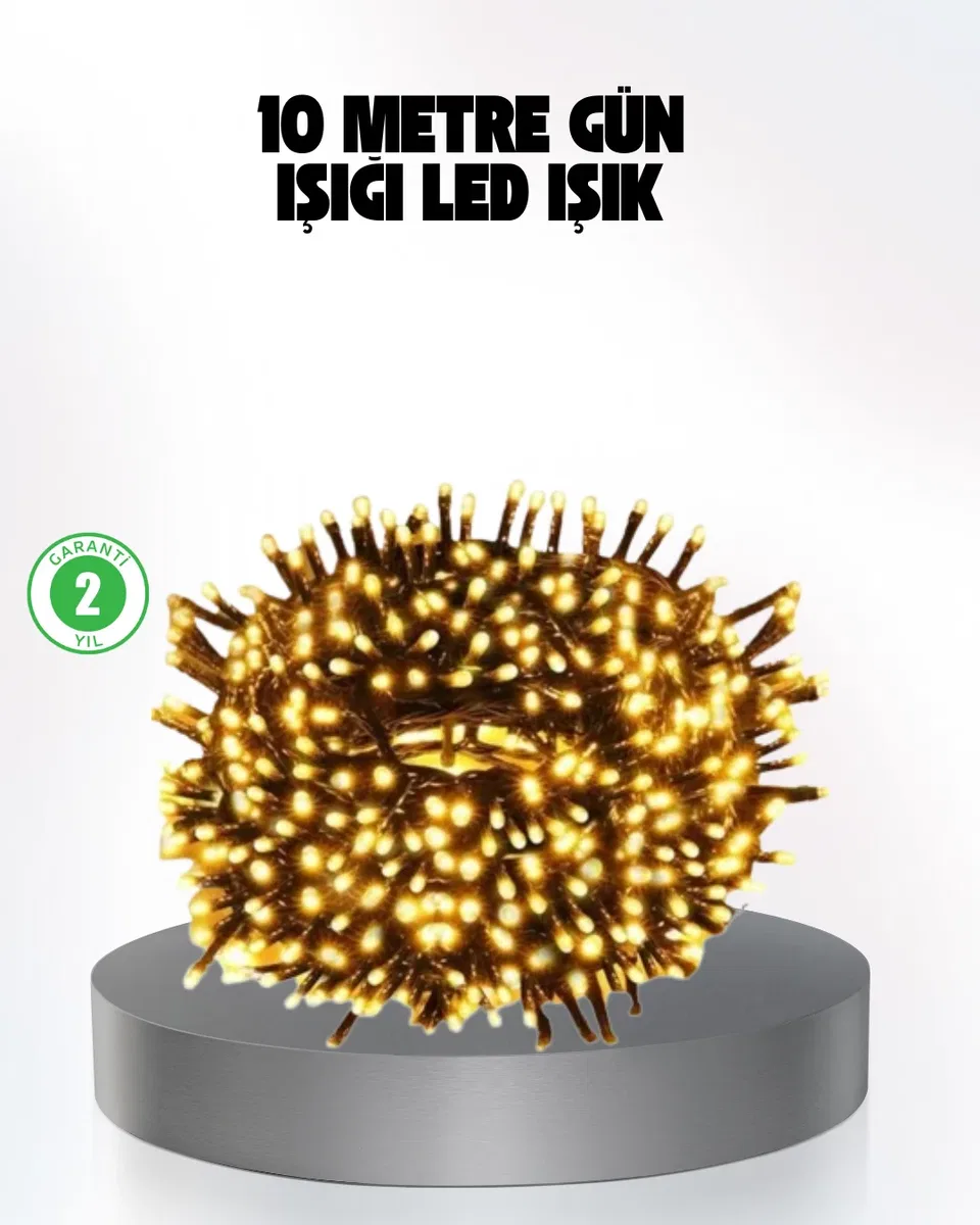 Animasyonlu LED Işıklı 10 Metre Uzaktan Kumandalı Dekoratif Işık
