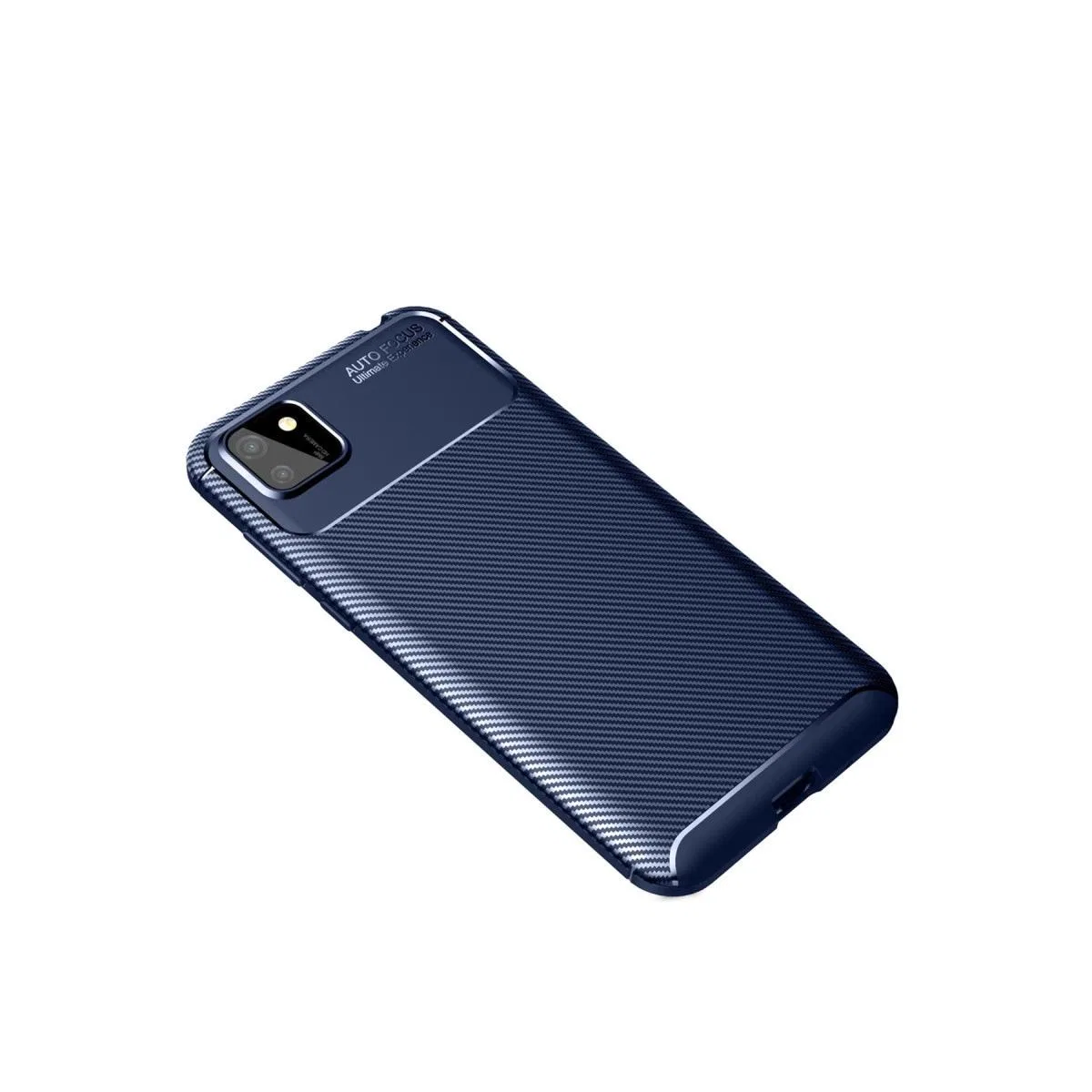 Huawei Y5p Kılıf Auto Focus Karbon Kapak - Lacivert görsel 2