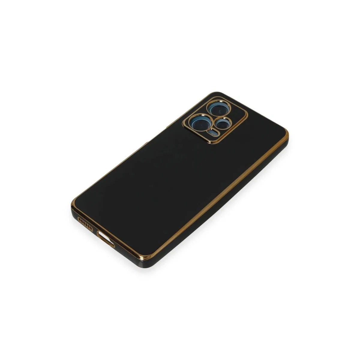 Xiaomi Redmi Note 12 Pro Plus Kılıf Volet Silikon - Siyah görsel 4