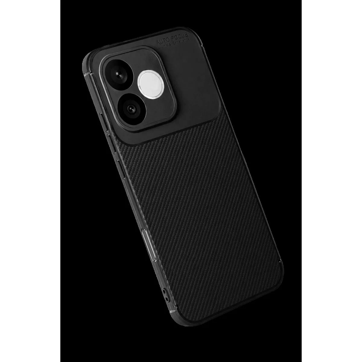 Huawei Honor 600 Lite Auto Focus Karbon Kapak - Siyah görsel 3