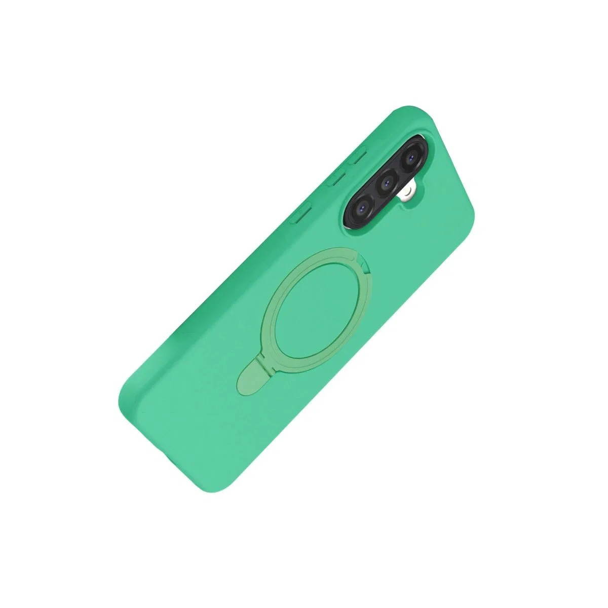 Samsung Galaxy A36 Regal Magsafe Standlı Kapak - Yeşil görsel 4
