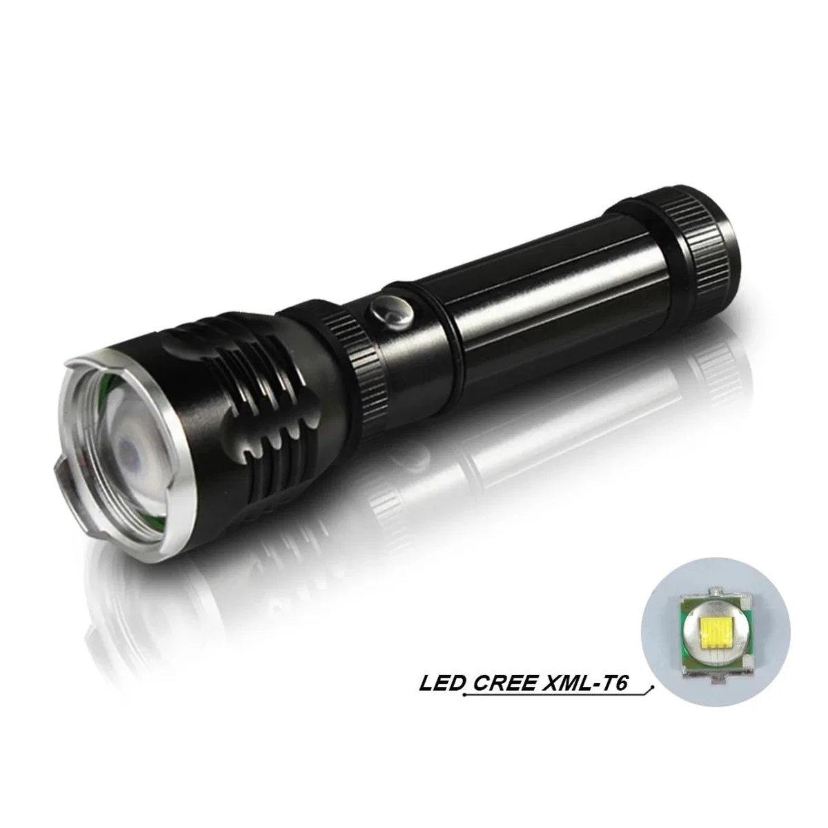 Flaşörlü Uzun Mesafeli Şarjlı Pilli Mıknatıslı El Feneri Wt-282 görsel 2