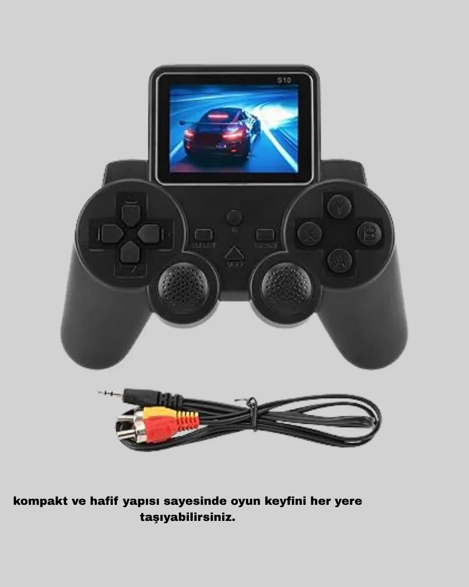 Mini Retro Oyun Konsolu S10 2. 8 İnç Ekran Taşınabilir Klasik Atari görsel 5