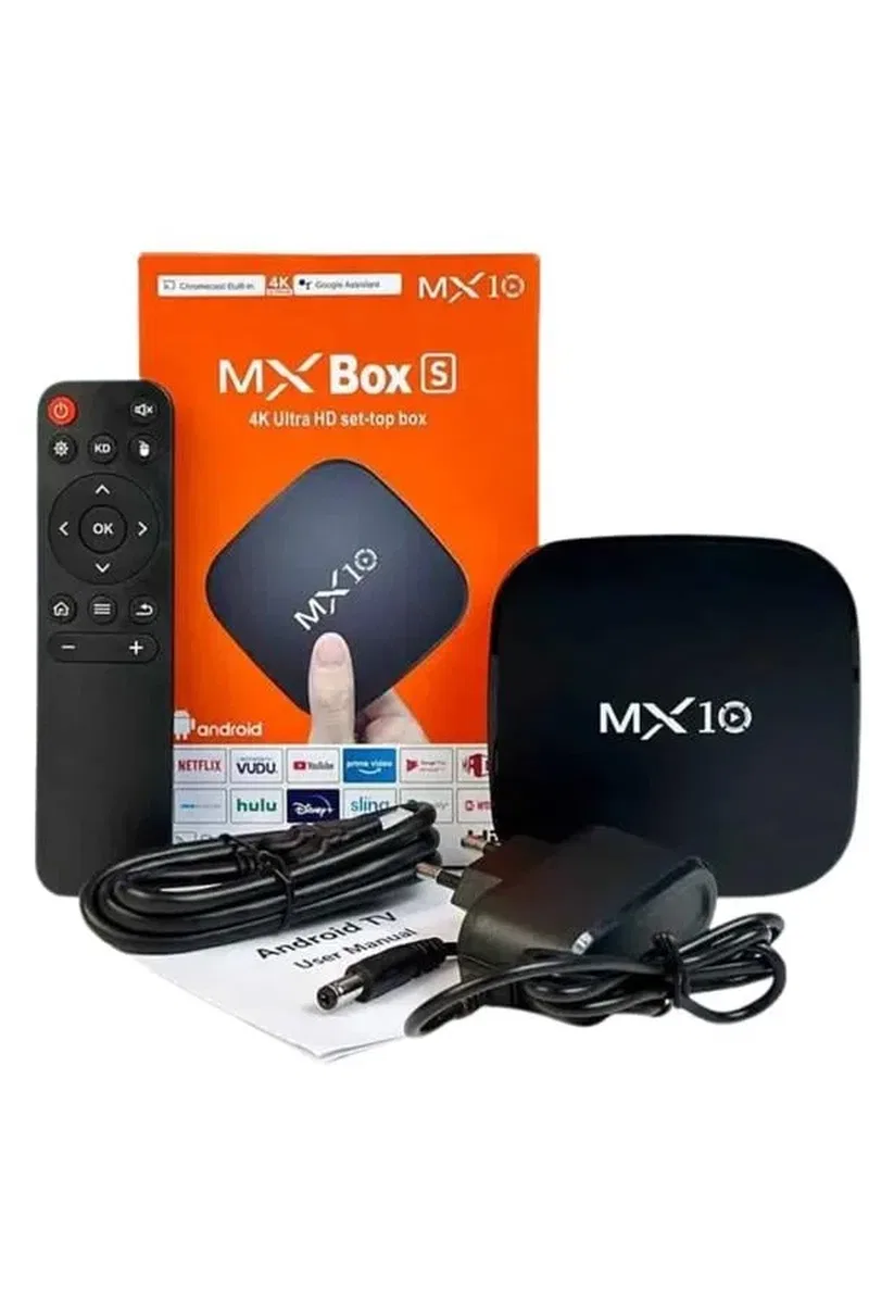 2. 4G Wifi Tv Box Medya Oynatıcı TV Uyumlu MX Box Kutusu Android TV görsel 3