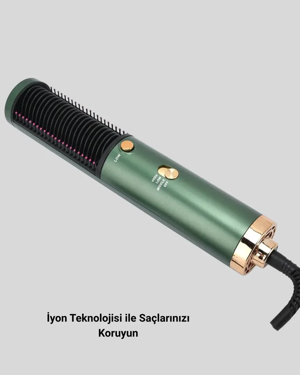 İyon Teknolojili Seramik Saç Düzleştirici – Eşit Isı Dağılımı görsel 4