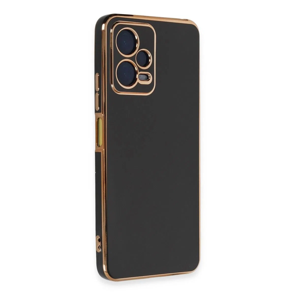 Xiaomi Redmi Note 12 Pro 5g Kılıf Volet Silikon - Siyah görsel 2