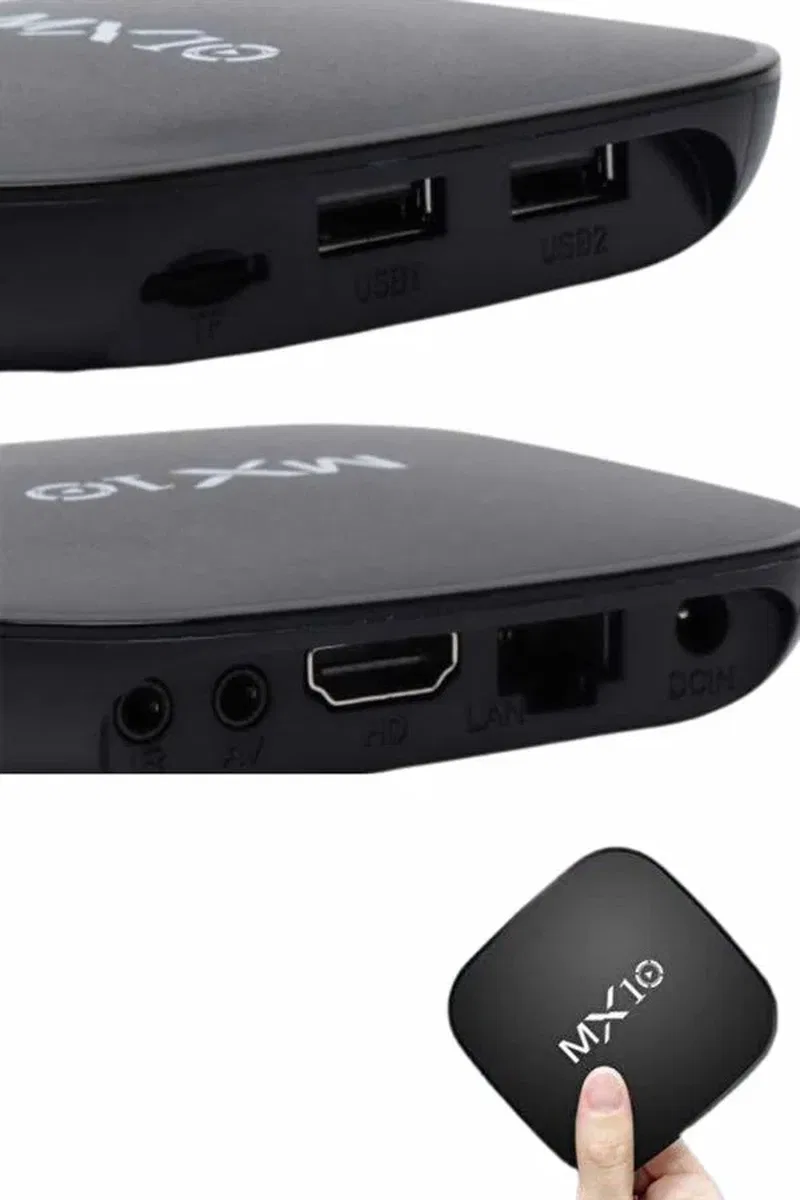 2. 4G Wifi Tv Box Medya Oynatıcı TV Uyumlu MX Box Kutusu Android TV görsel 4