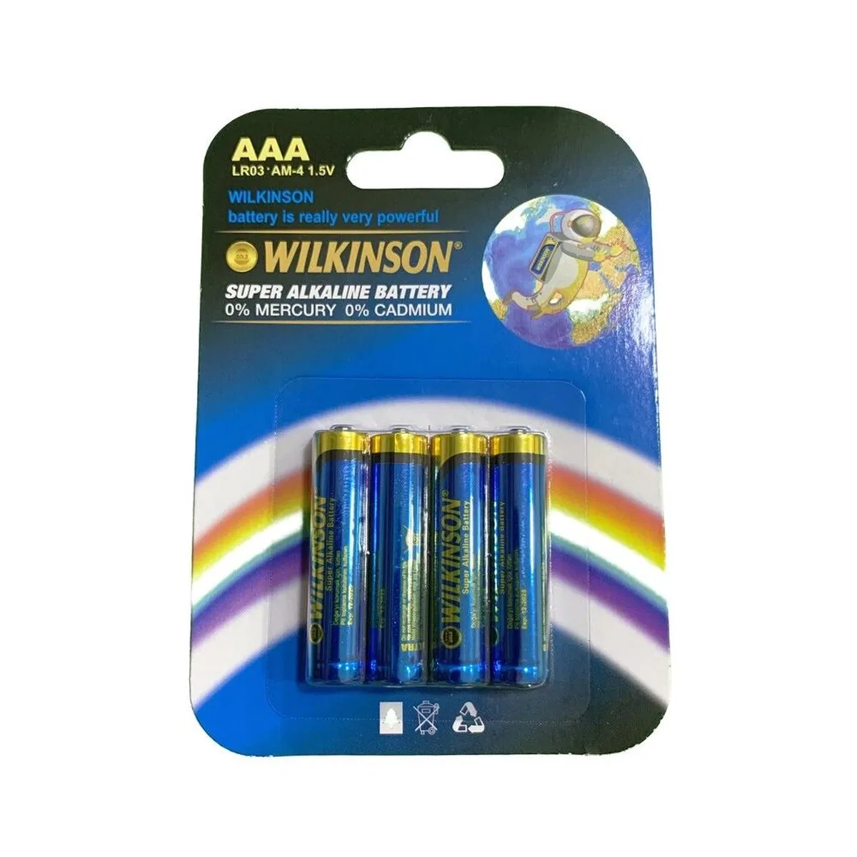 Wılkınson Aaa Lr03 Am-4 4'lü 1. 5 V Süper Alkalin İnce Pil
