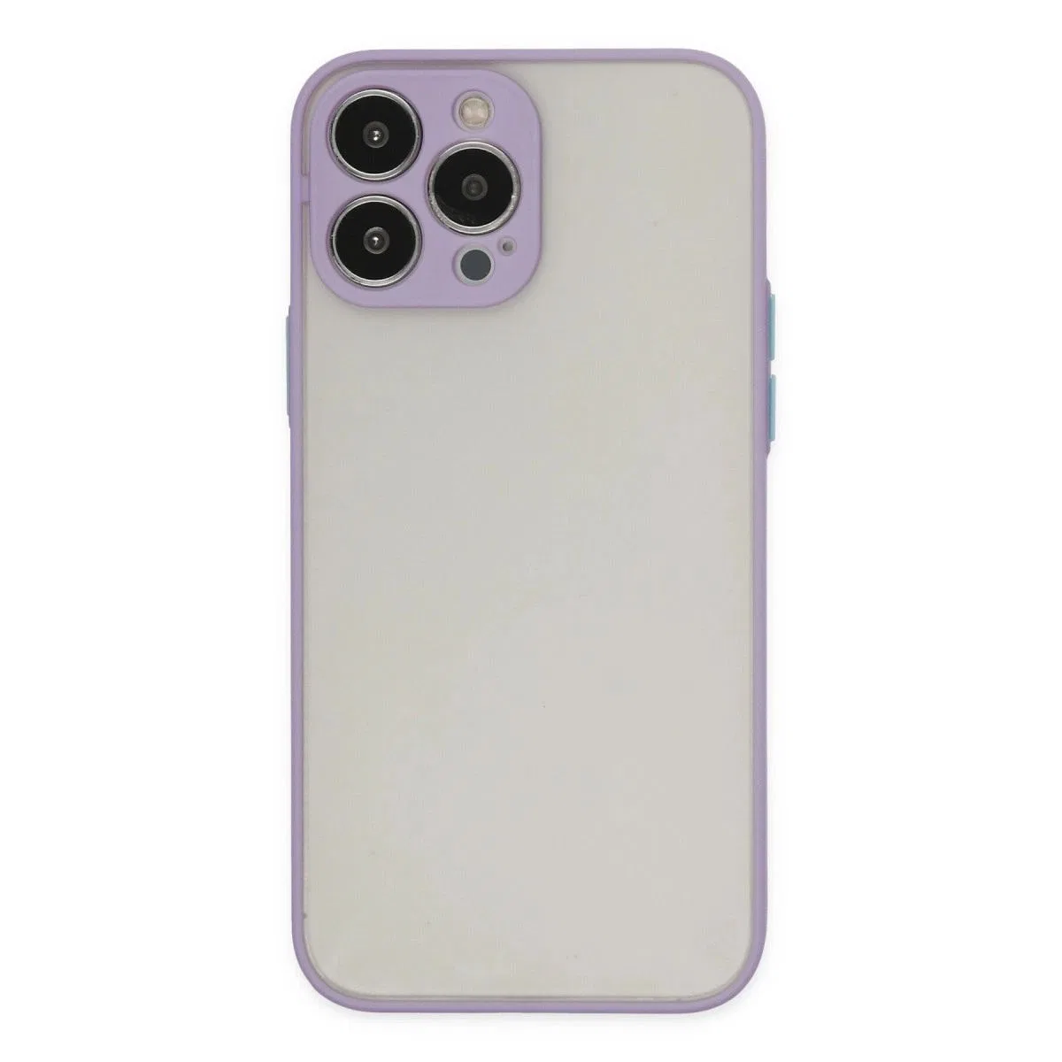 Apple İphone 14 Pro Kılıf Montreal Silikon Kapak - Mor