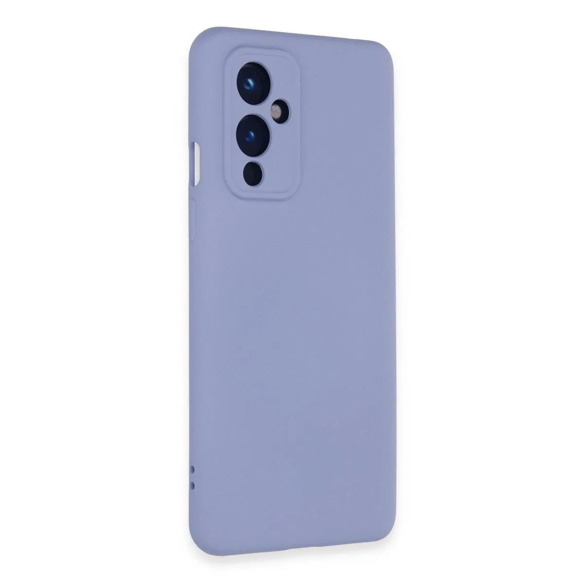 One Plus 9 Kılıf Nano İçi Kadife Silikon - Lila görsel 2