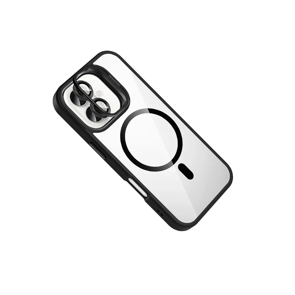 Joko Apple İphone 17 Remim Lensli Magsafe Standlı Kapak - Siyah görsel 3