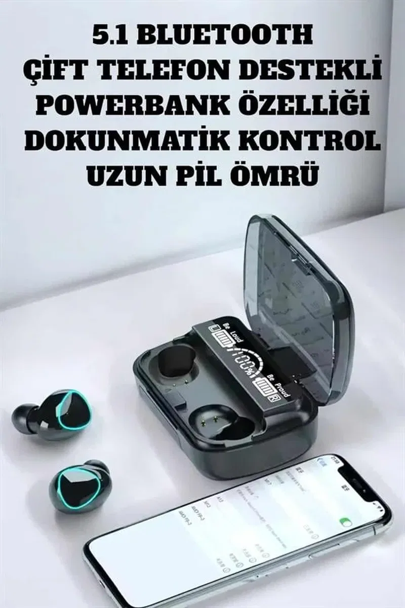 Extra Bass ve HD Ses ile Üstün Bluetooth 5. 3 Kablosuz Kulaklık görsel 4