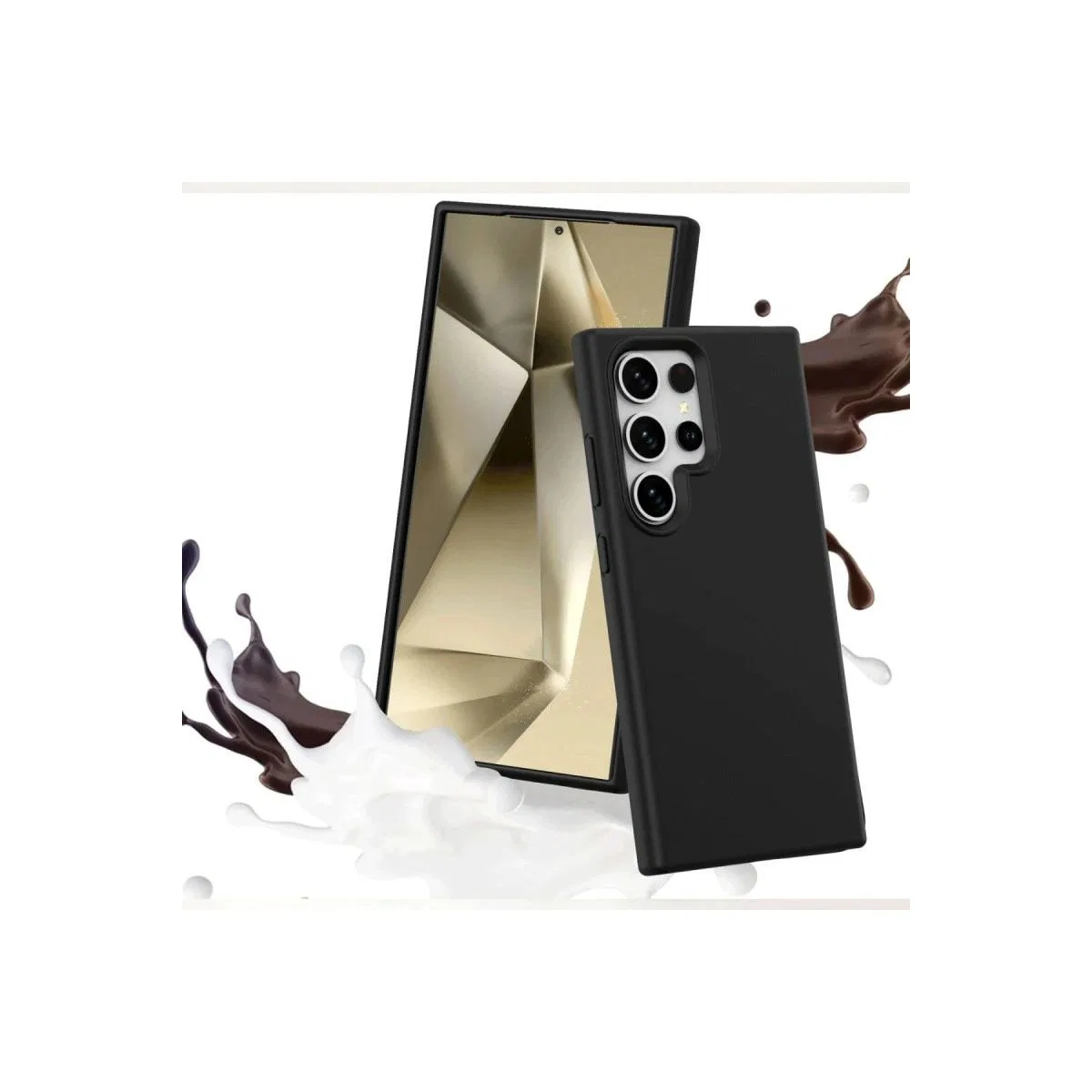 Samsung Galaxy S24 Ultra Kılıf First Silikon - Lacivert görsel 3