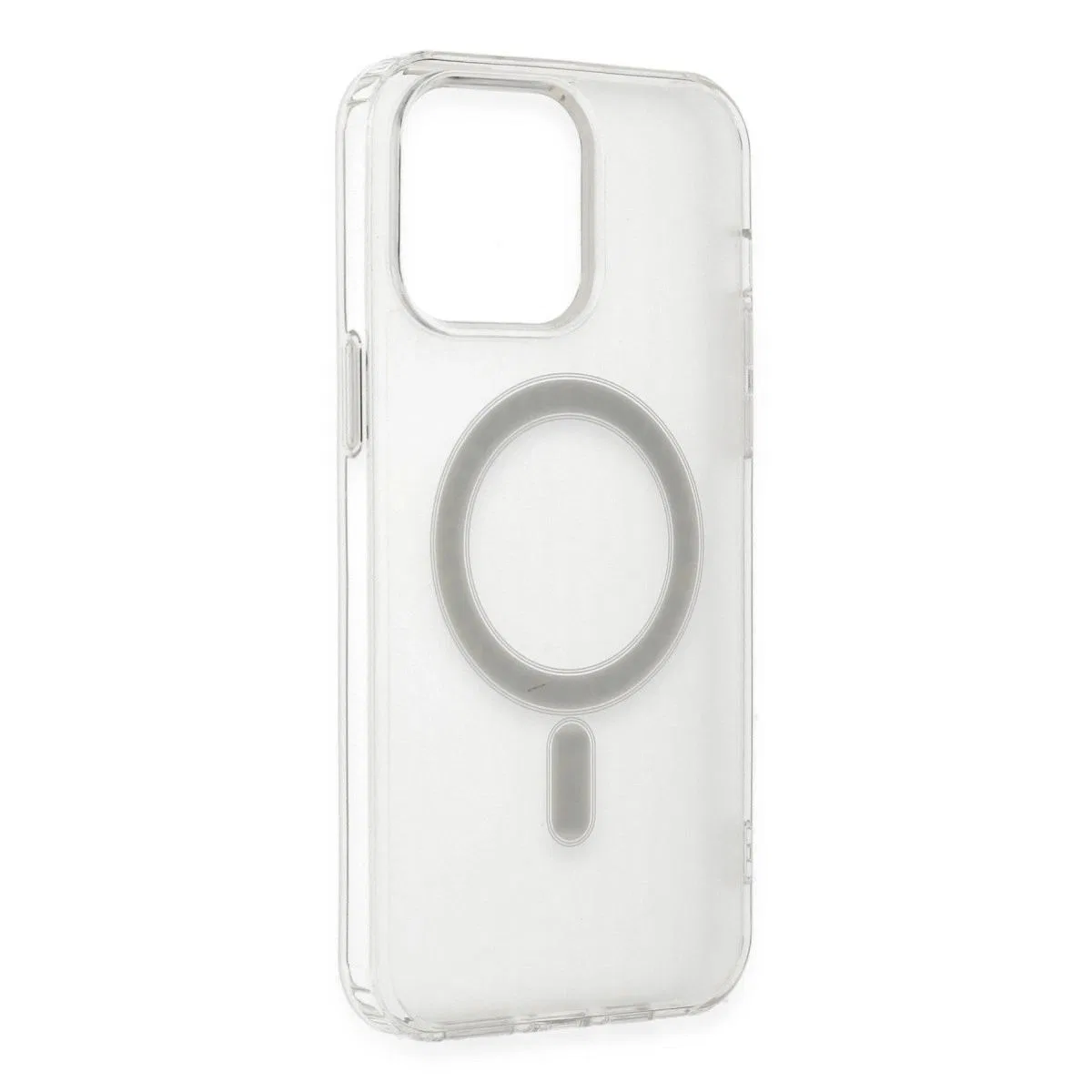 Apple İphone 14 Pro Kılıf Matte Şeffaf Magneticsafe - Şeffaf görsel 6
