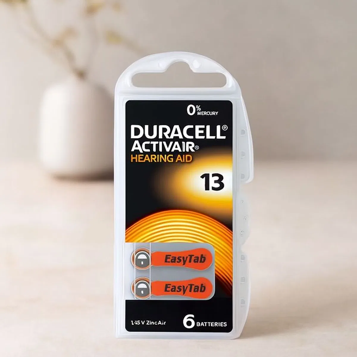 13 Numara İşitme Cihazı Pili 6'lı