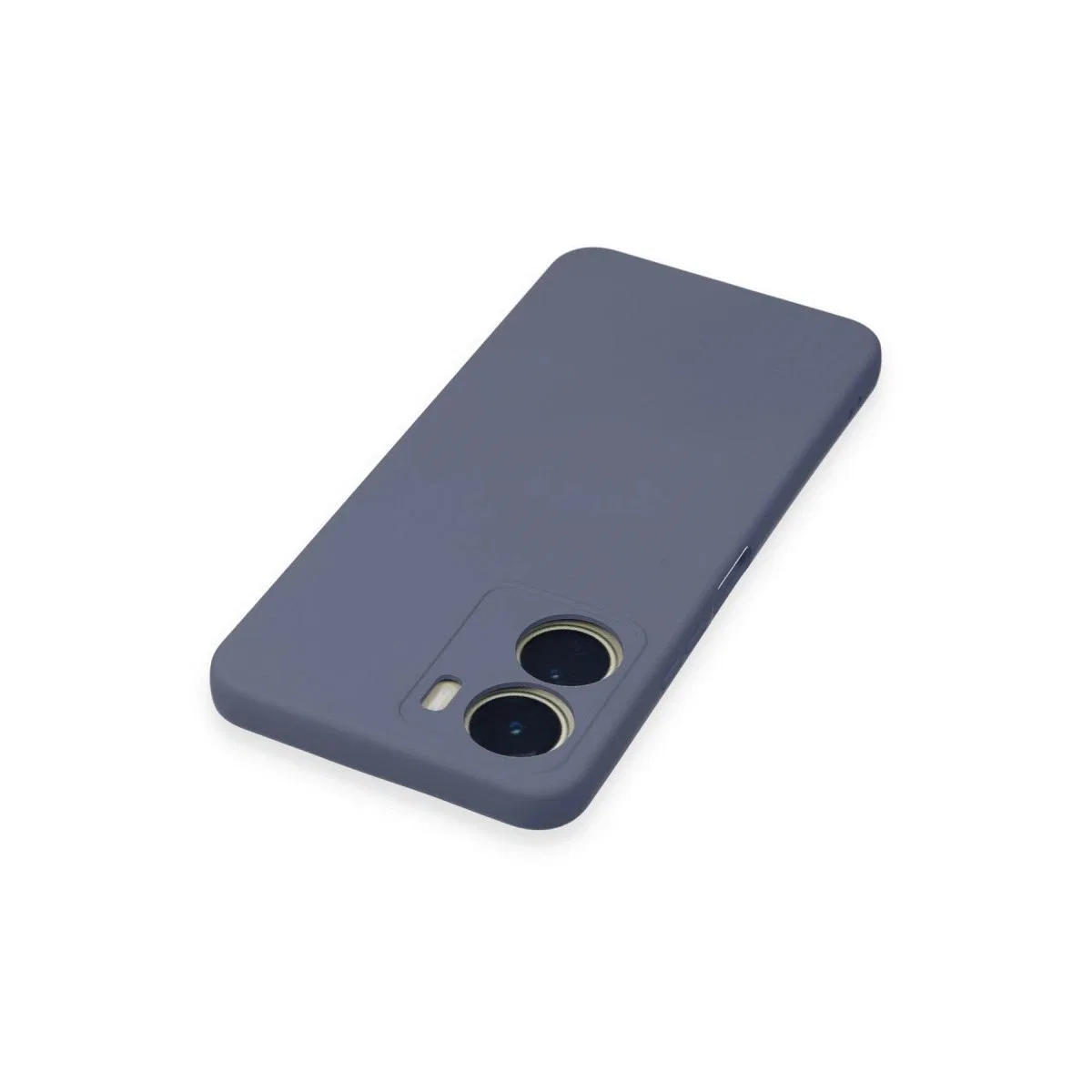 Vivo Y16 Kılıf Nano İçi Kadife Silikon - Gri görsel 4