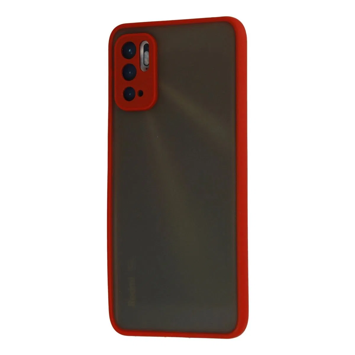 Xiaomi Redmi Note 10 5g Kılıf Montreal Silikon Kapak - Kırmızı görsel 3