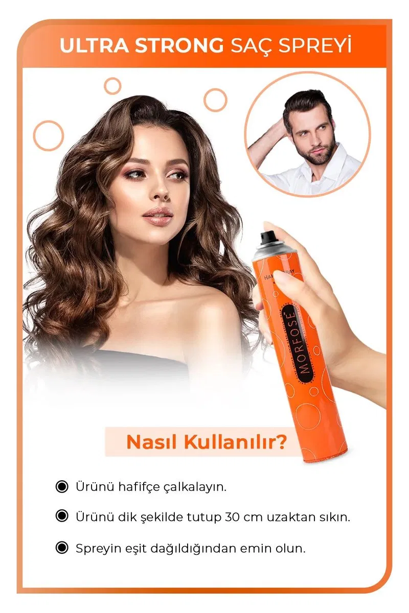 Ultra Strong Saç Spreyi 400 ML - mrfs görsel 2