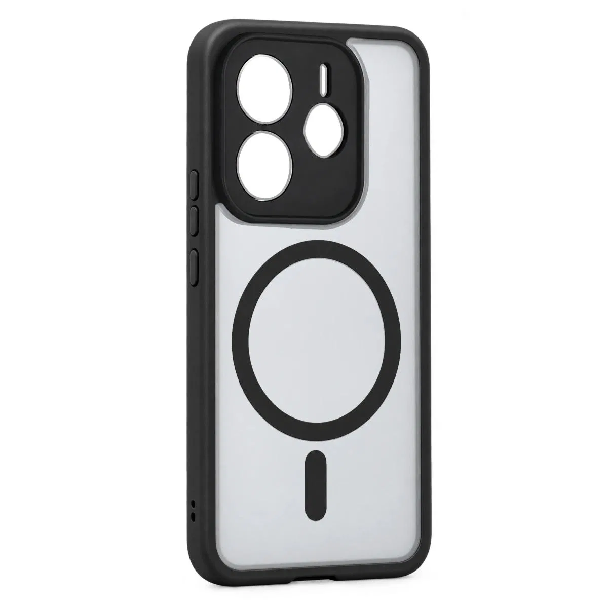 Xiaomi Redmi Note 14 4g Loji Magsafe Kapak - Siyah