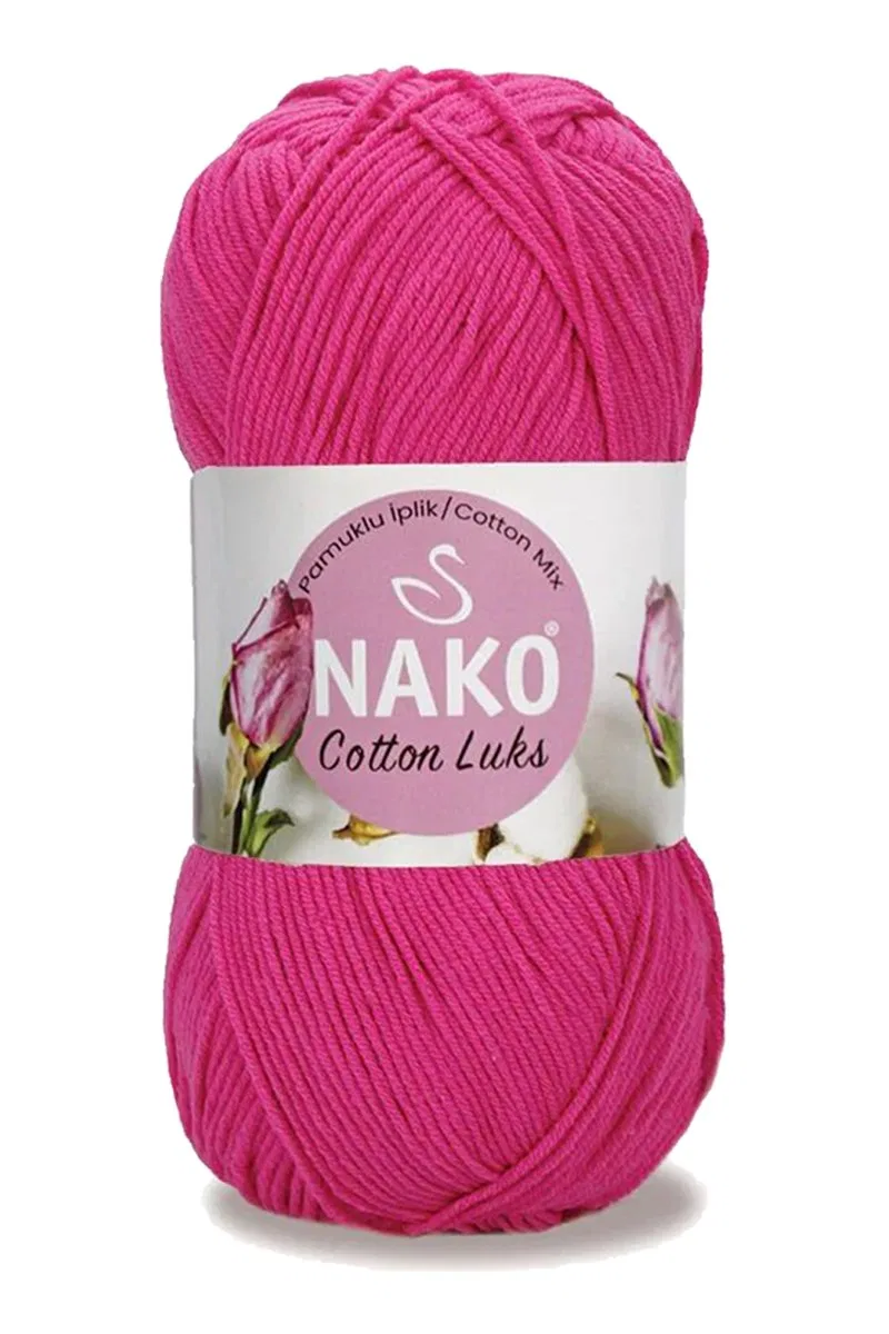 5 Adet Cotton Lüks Yelek Tunik Kazak Bluz Hırka İpi Yünü Fuşya 97572 görsel 2