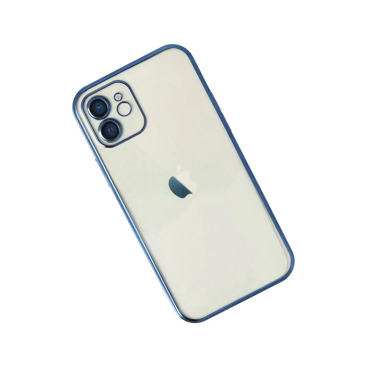 Apple İphone 12 Kılıf Razer Lensli Silikon - Lacivert görsel 2