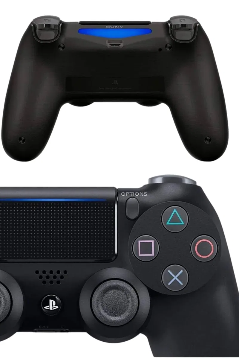 PS4 Joystick Oyun Kolu Titreşimli Uzun Pil Ömrü USB Şarj Kablolu görsel 4