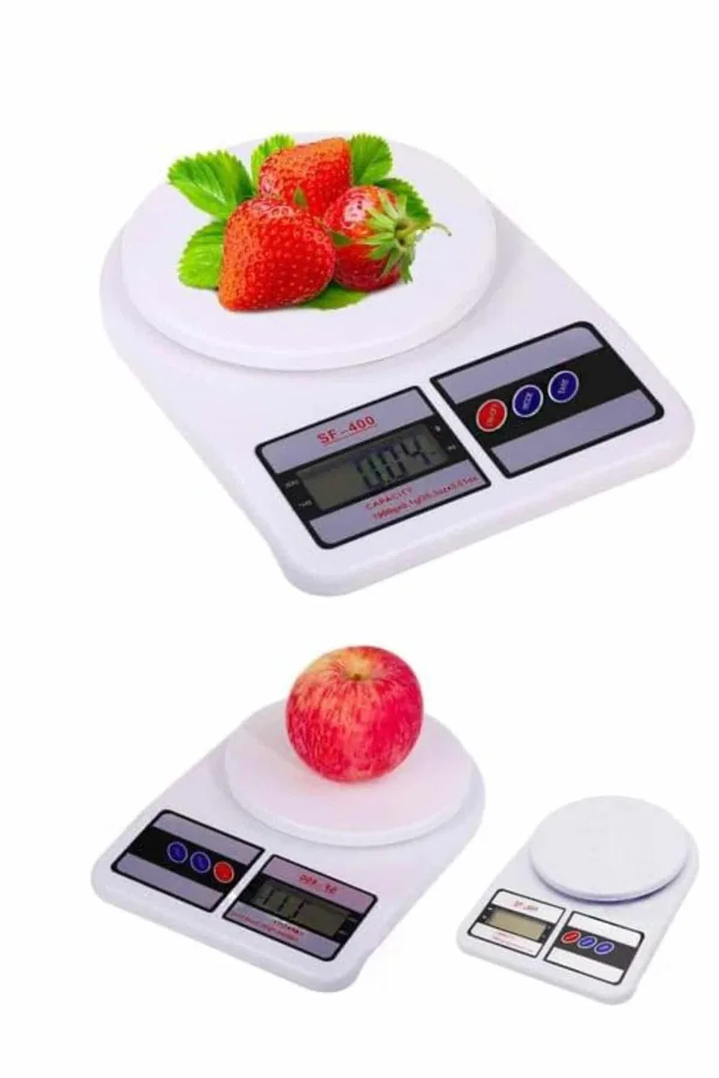 Yeni Nesil Taşınabilir Dijital Hassas Mutfak Tartısı Mutfak Terazisi Hassas Ölçüm 10 Kg görsel 4