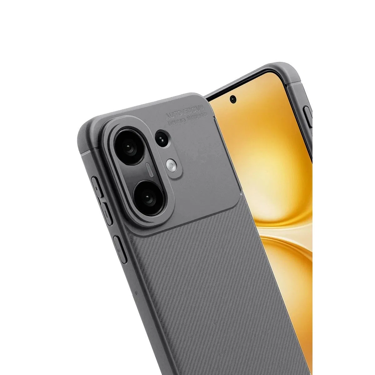 Vivo X200 Fe Auto Focus Karbon Kapak -gri görsel 2