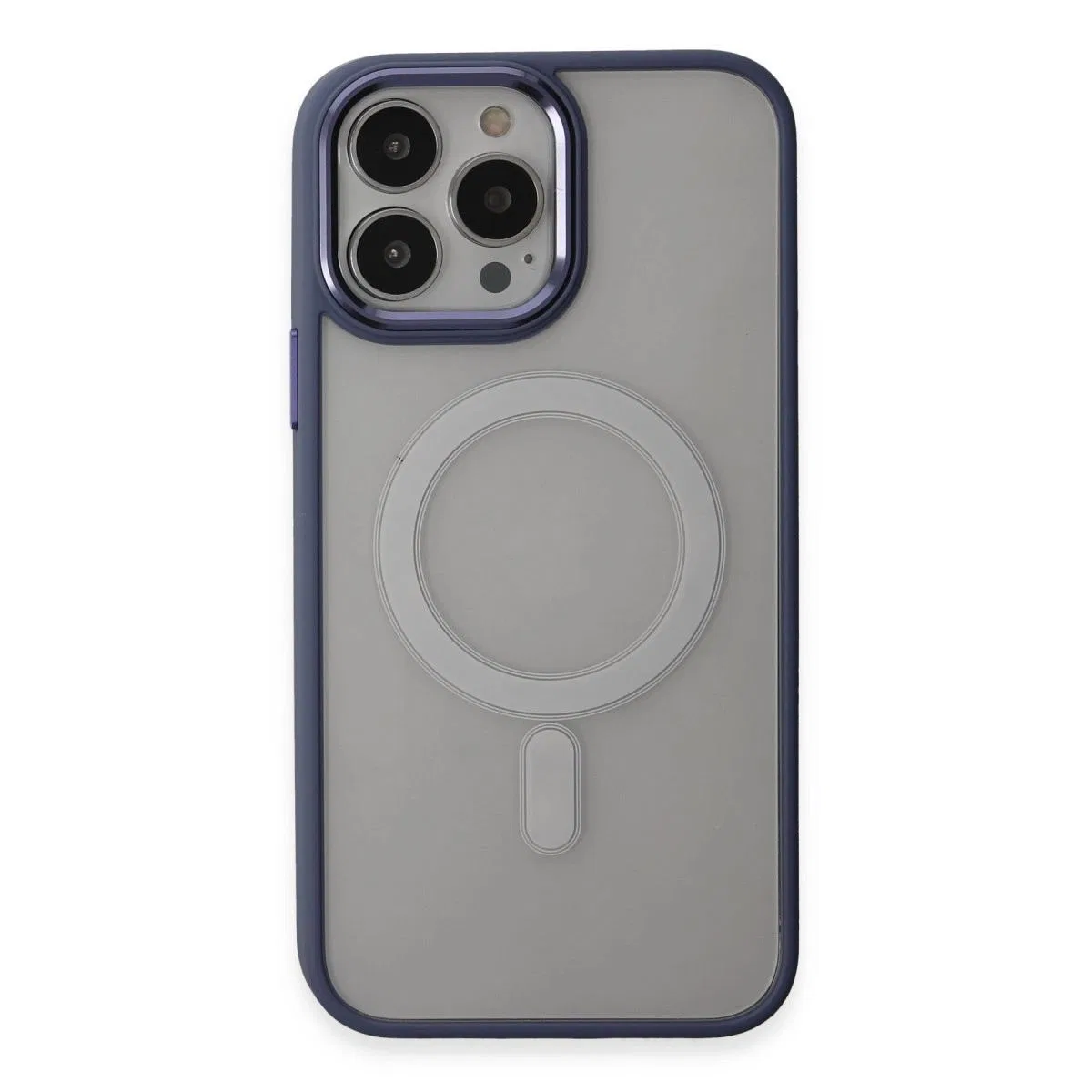 Apple İphone 15 Pro Max Kılıf Room Magneticsafe Silikon - Sierra Blue görsel 2